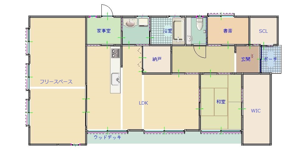 T邸間取り